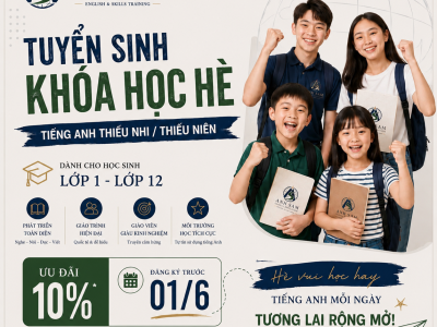 🌟[TUYỂN SINH KHOÁ HỌC HÈ 2026]🌟