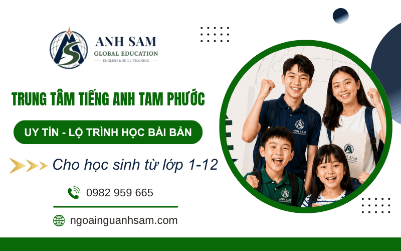 Trung tâm tiếng anh Tam Phước