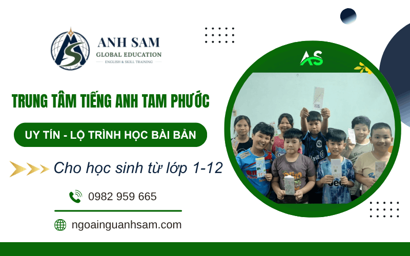Trung tâm tiếng anh Tam Phước