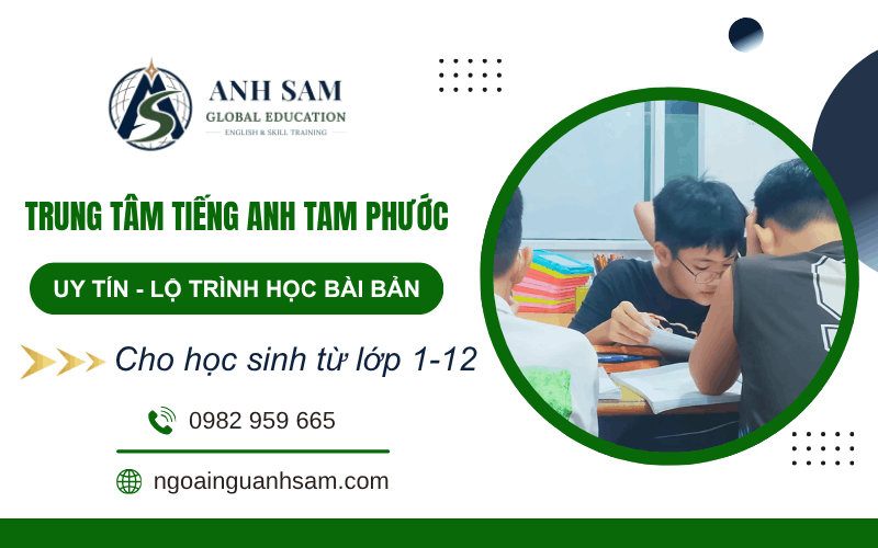 Trung tâm tiếng anh Tam Phước