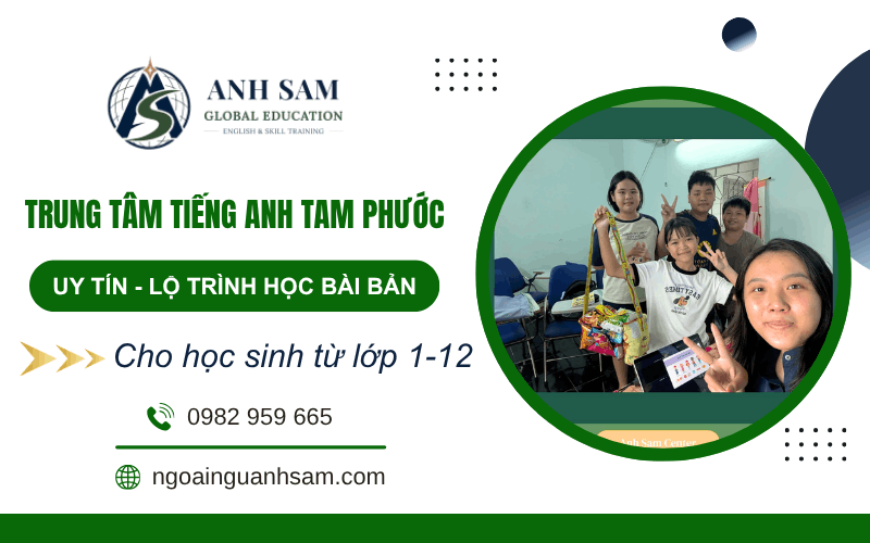 Trung tâm tiếng anh Tam Phước