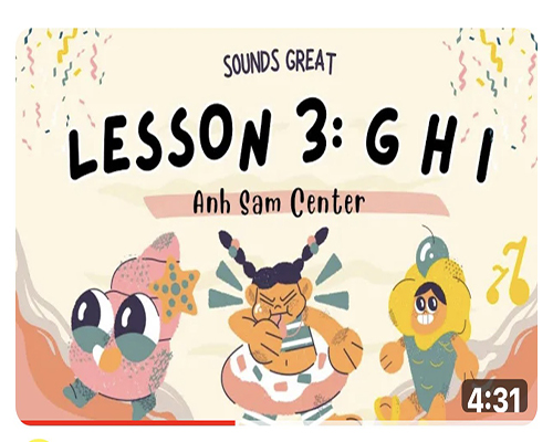 LESSON 3: GHI